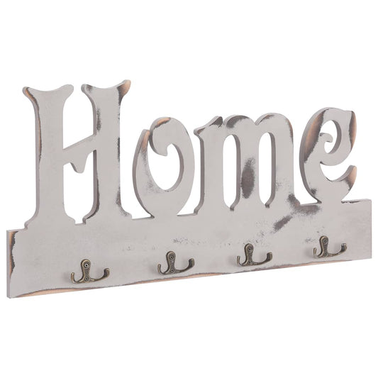 284243 vidaXL Wall Mounted Coat Rack HOME 50x23 cm