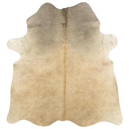 284345 vidaXL Real Cow Hide Rug 150x170 cm Beige