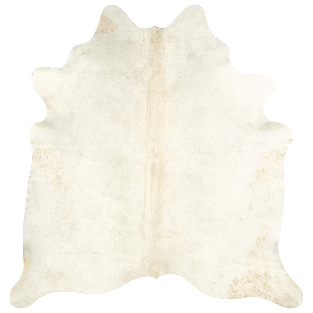 vidaXL Real Cow Hide Rug 150x170 cm Beige
