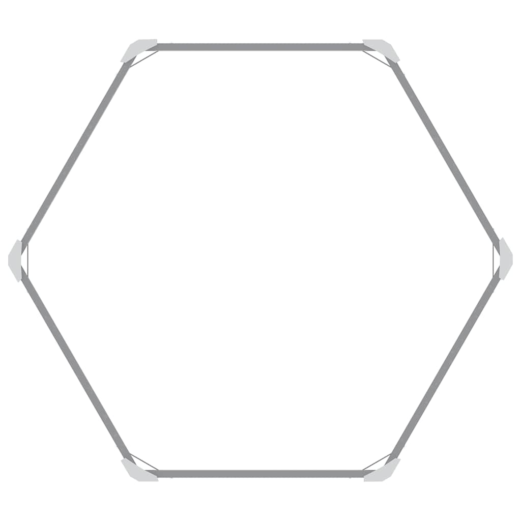 vidaXL Garden Raised Bed Brown 129x129x77 cm Galvanised Steel