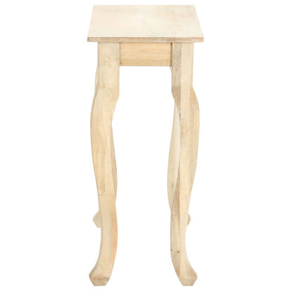 vidaXL Console Table 110x35x77 cm Solid Mango Wood