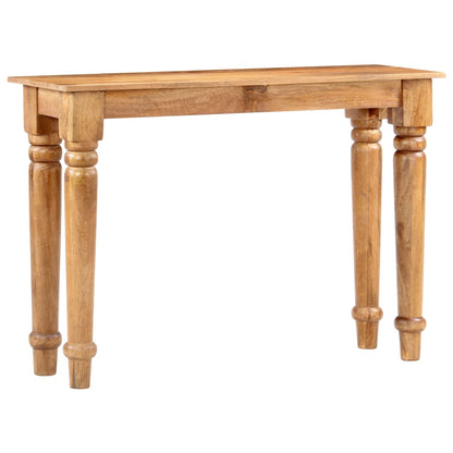 vidaXL Console Table 110x35x77 cm Solid Mango Wood