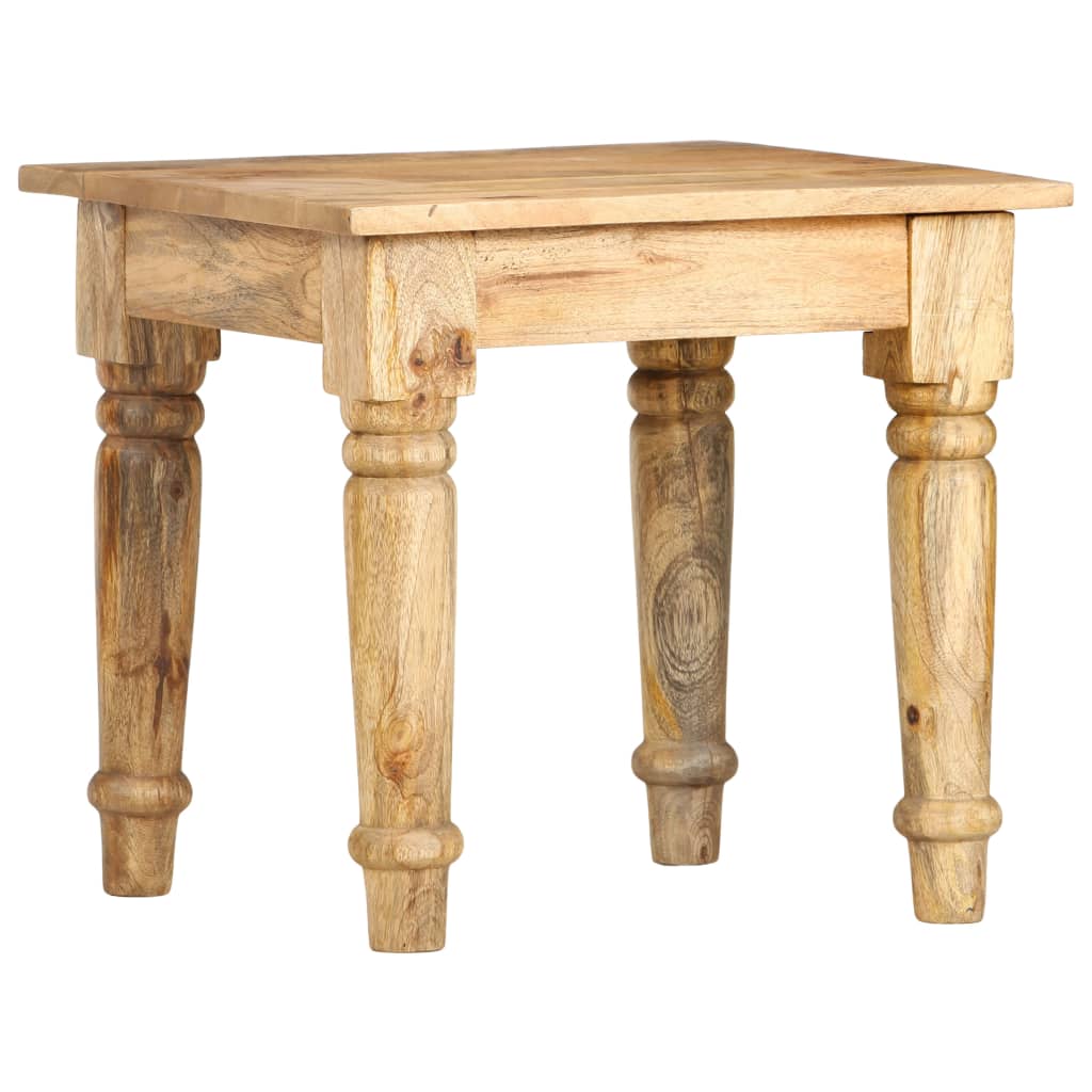 vidaXL Side Table 43x43x40 cm Solid Mango Wood