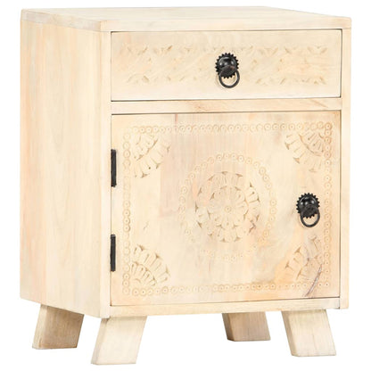 vidaXL Bedside Cabinet 40x30x50 cm Solid Mango Wood