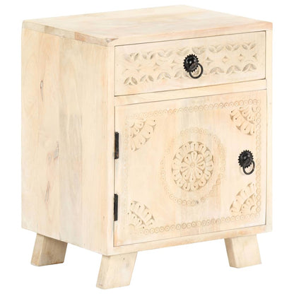 vidaXL Bedside Cabinet 40x30x50 cm Solid Mango Wood