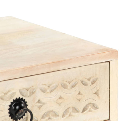 vidaXL Bedside Cabinet 40x30x50 cm Solid Mango Wood