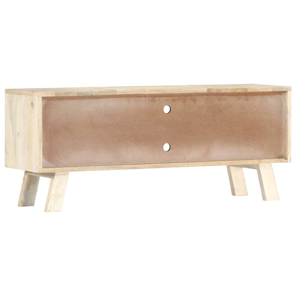 vidaXL TV Cabinet 110x30x44 cm Solid Mango Wood