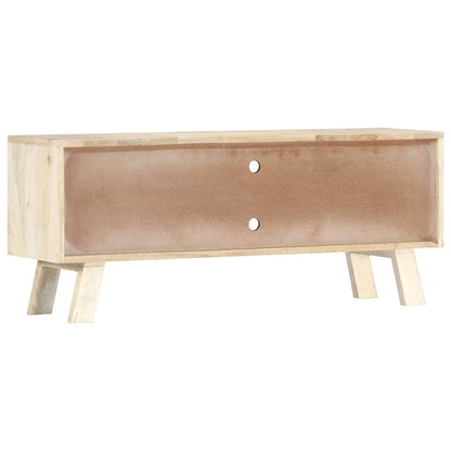 vidaXL TV Cabinet 110x30x44 cm Solid Mango Wood
