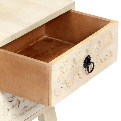 vidaXL TV Cabinet 110x30x44 cm Solid Mango Wood