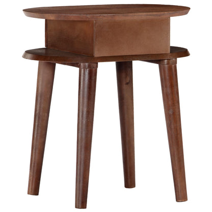 vidaXL Bedside Cabinet 50x35x55 cm Solid Acacia Wood
