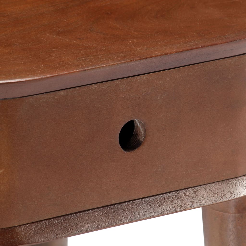 vidaXL Bedside Cabinet 50x35x55 cm Solid Acacia Wood