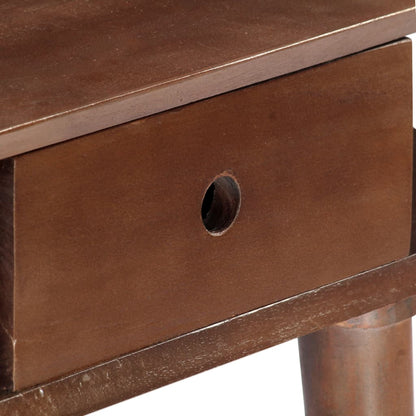vidaXL Console Table 110x35x76 cm Solid Acacia Wood