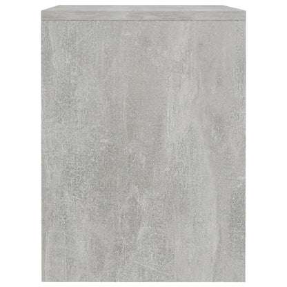vidaXL Bedside Cabinet | Set of 2 | Concrete Grey | Engineered wood | Standard