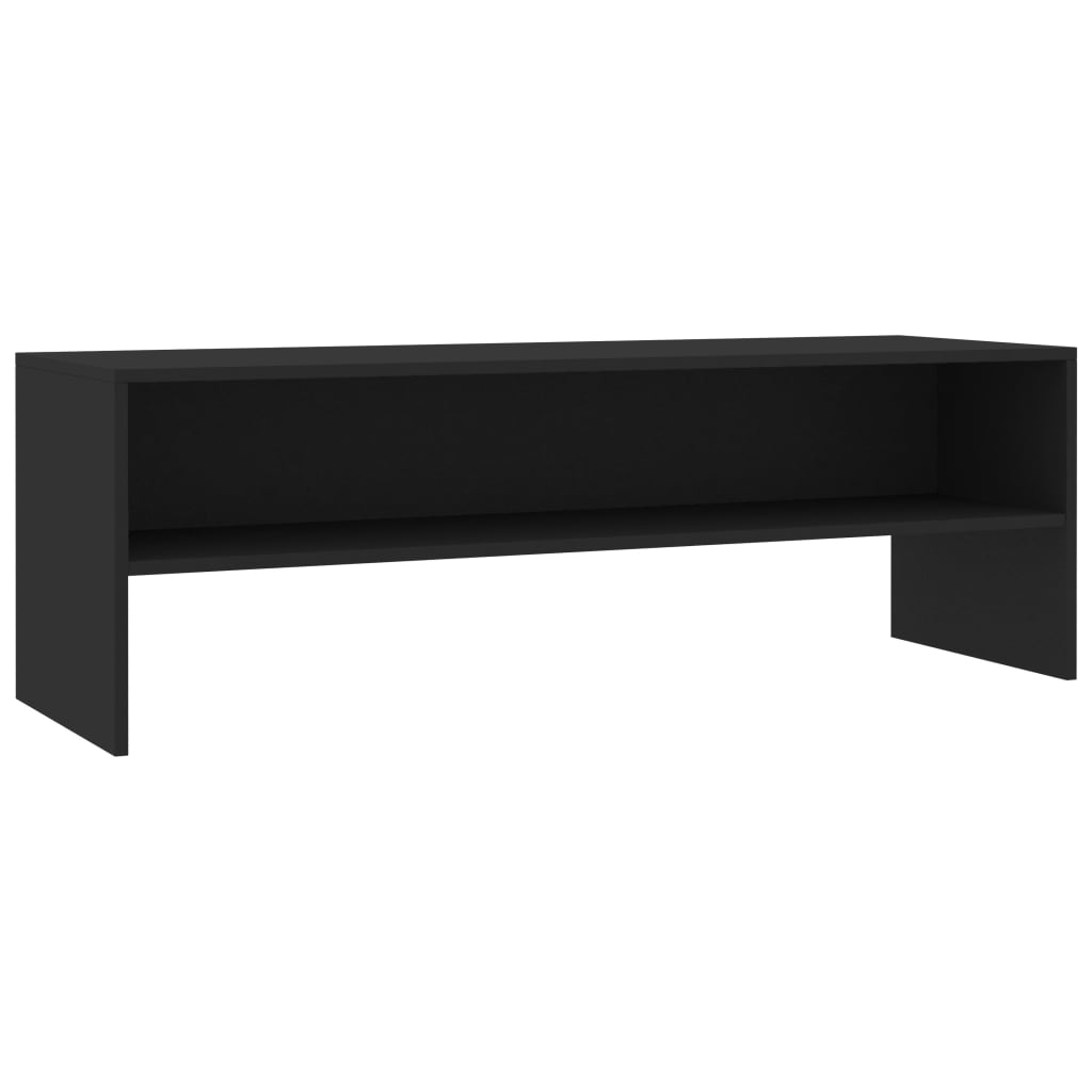 vidaXL TV Cabinet | Black | Engineered wood | Medium | Classic/Traditional