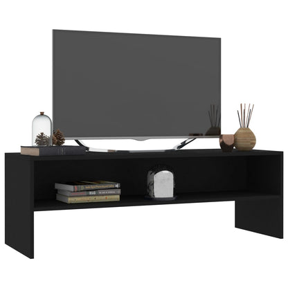 vidaXL TV Cabinet | Black | Engineered wood | Medium | Classic/Traditional