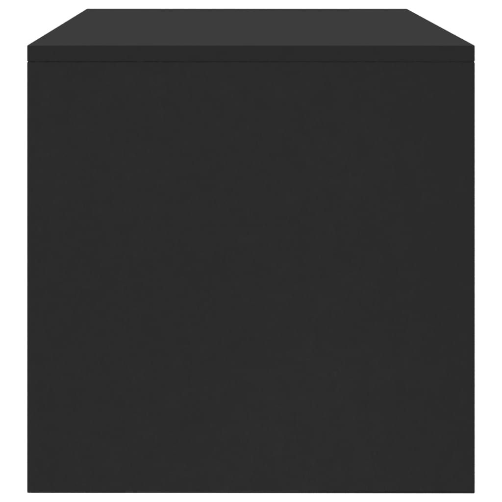 vidaXL TV Cabinet | Black | Engineered wood | Medium | Classic/Traditional