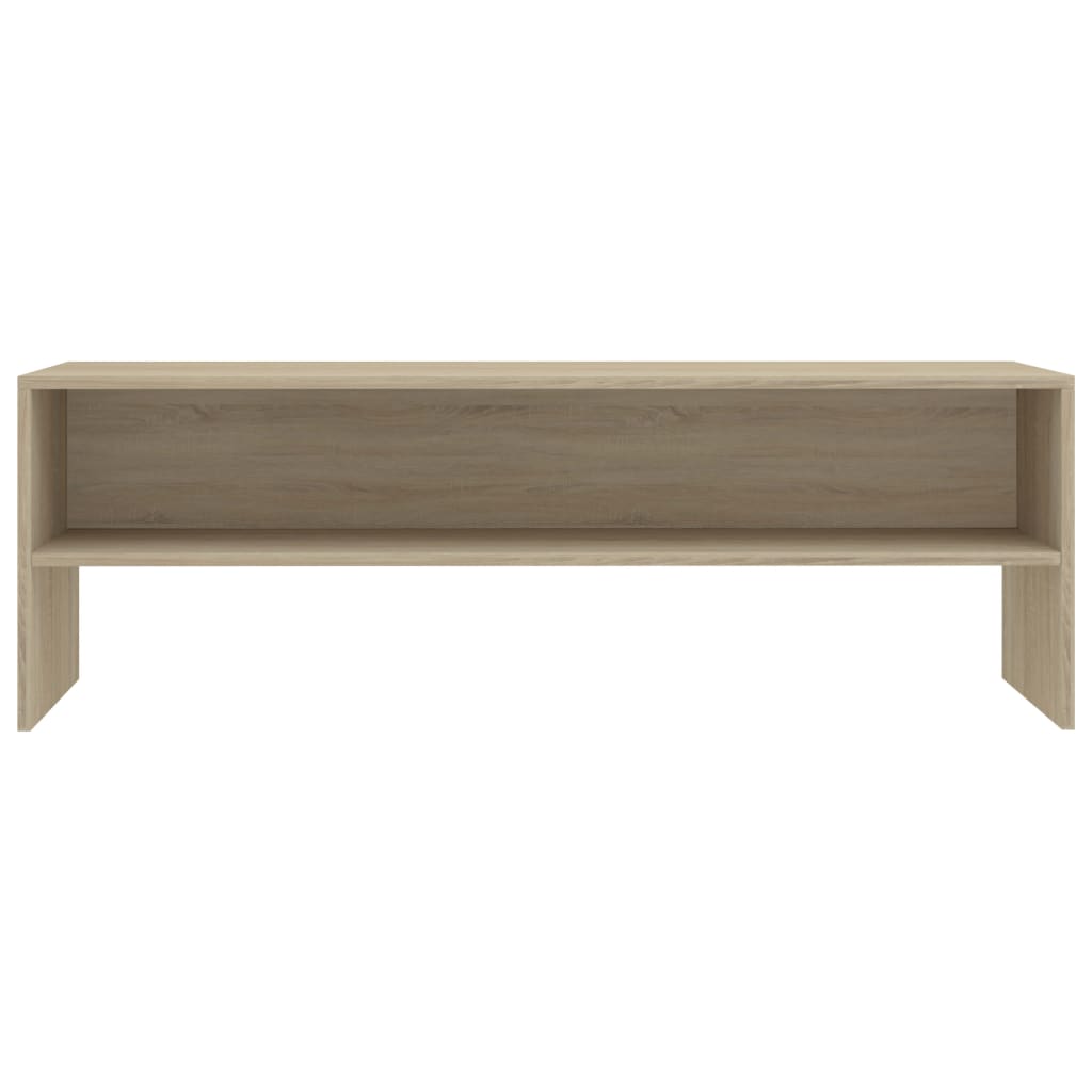 vidaXL TV Cabinet Sonoma Oak 120x40x40 cm Engineered Wood