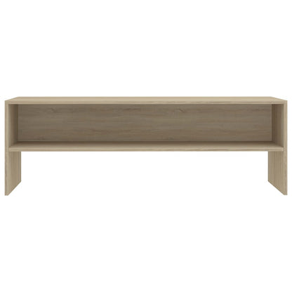vidaXL TV Cabinet Sonoma Oak 120x40x40 cm Engineered Wood