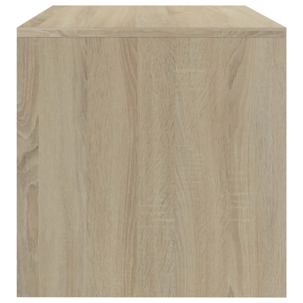 vidaXL TV Cabinet Sonoma Oak 120x40x40 cm Engineered Wood