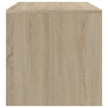 vidaXL TV Cabinet Sonoma Oak 120x40x40 cm Engineered Wood