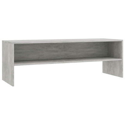 800040 vidaXL TV Cabinet Concrete Grey 120x40x40 cm Engineered Wood