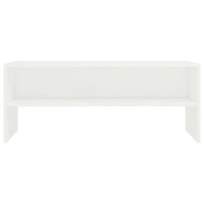 vidaXL TV Cabinet White 100x40x40 cm Engineered Wood