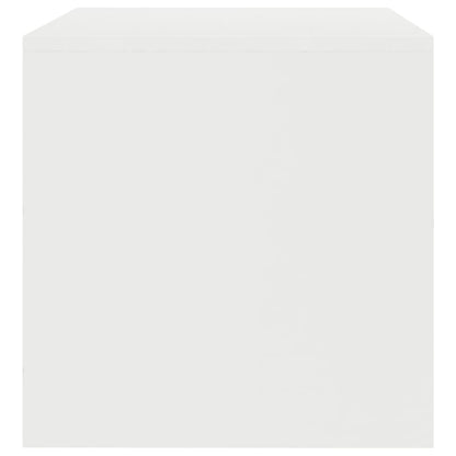 vidaXL TV Cabinet White 100x40x40 cm Engineered Wood