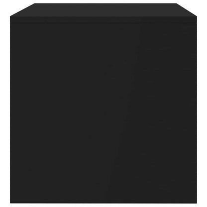 800046 vidaXL TV Cabinet Black 100x40x40 cm Engineered Wood