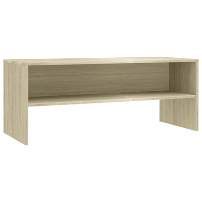 800048 vidaXL TV Cabinet Sonoma Oak 100x40x40 cm Engineered Wood