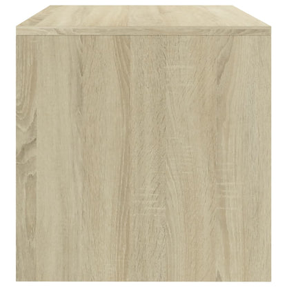 vidaXL TV Cabinet Sonoma Oak 100x40x40 cm Engineered Wood