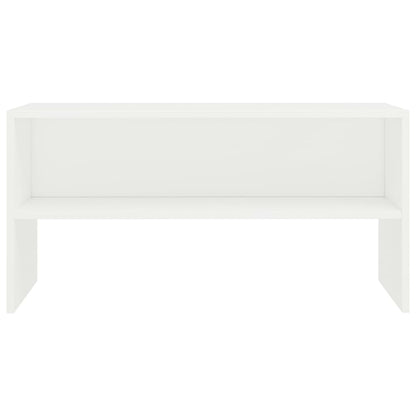 vidaXL TV Cabinet White 80x40x40 cm Engineered Wood