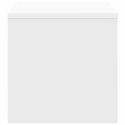 vidaXL Bedside Cabinet | White | Engineered wood | Compact | Bedside Cabinet