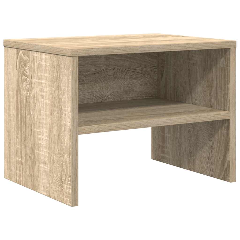 vidaXL Bedside Cabinet | Sonoma Oak | Engineered wood | Small | Bedside Cabinet