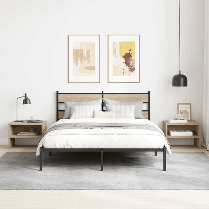 800069 vidaXL Bedside Cabinet Sonoma Oak 40x30x30 cm Engineered Wood