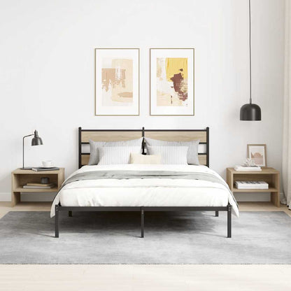 vidaXL Bedside Cabinet | Sonoma Oak | Engineered wood | Small | Bedside Cabinet