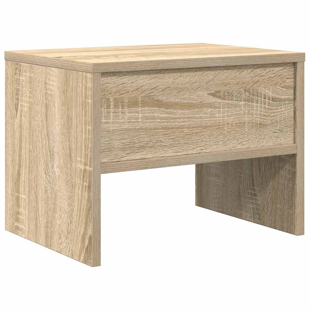 vidaXL Bedside Cabinet | Sonoma Oak | Engineered wood | Small | Bedside Cabinet