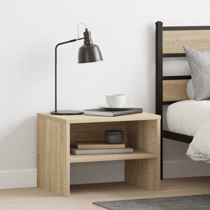 800069 vidaXL Bedside Cabinet Sonoma Oak 40x30x30 cm Engineered Wood