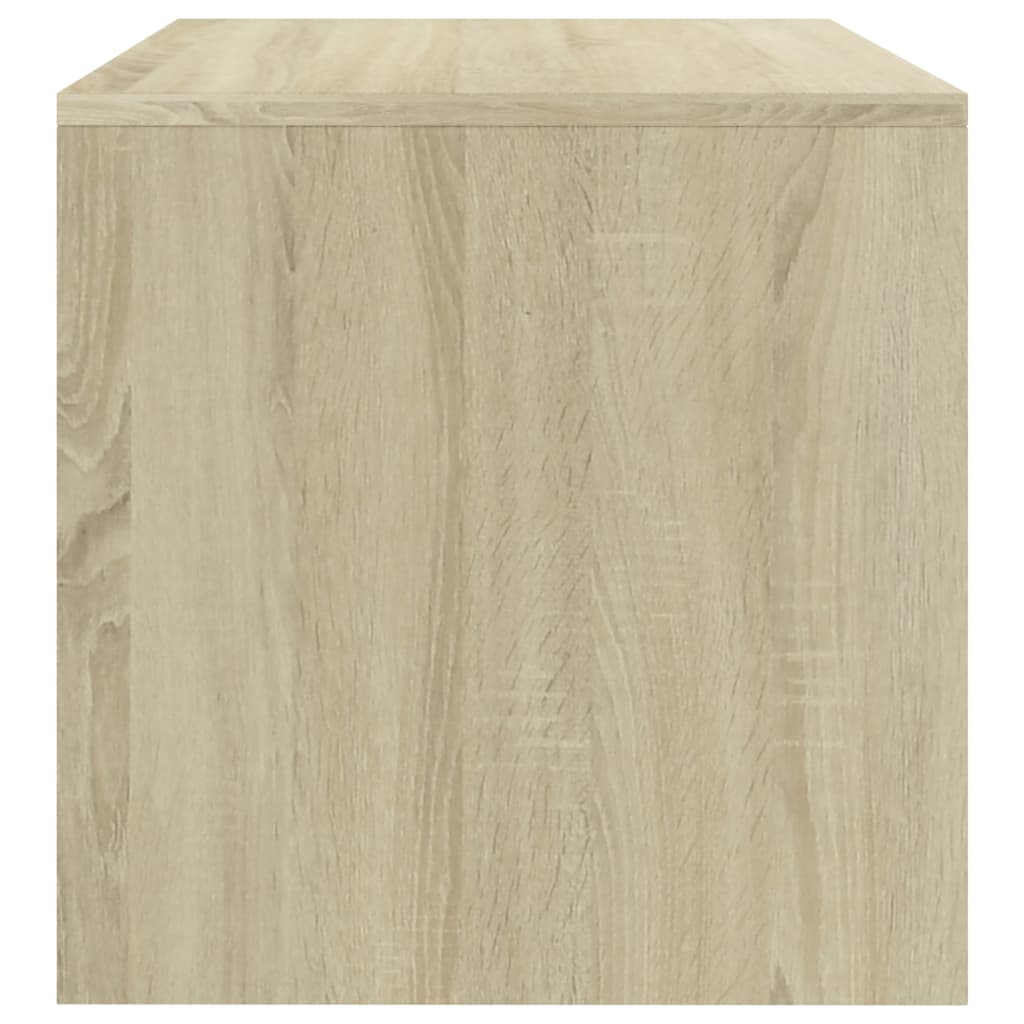 vidaXL Bedside Cabinet | Set of 2 | Sonoma oak | Engineered wood | Medium