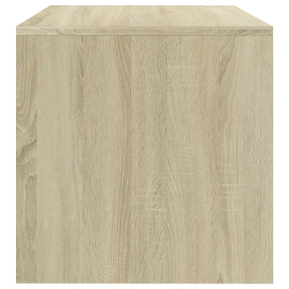 vidaXL Bedside Cabinet | Set of 2 | Sonoma oak | Engineered wood | Medium