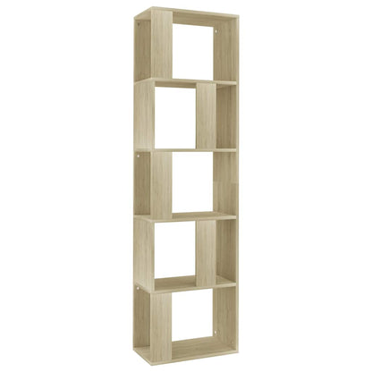 vidaXL Book Cabinet/Room Divider Sonoma Oak 45x24x159 cm