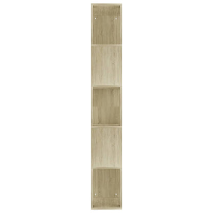 vidaXL Book Cabinet/Room Divider Sonoma Oak 45x24x159 cm