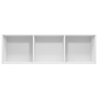 vidaXL Book Cabinet/TV Cabinet White 36x30x114 cm Engineered Wood