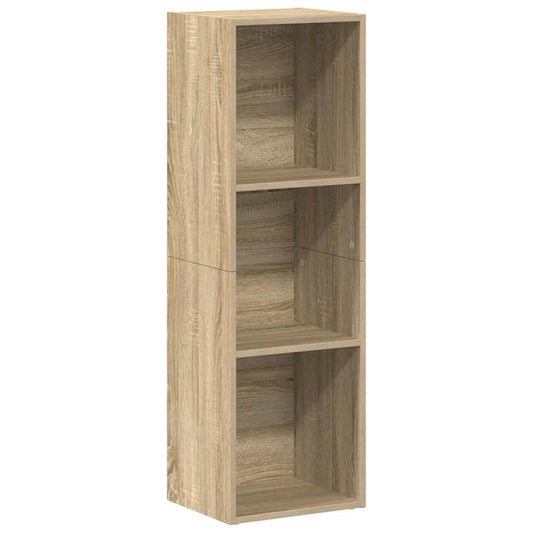 vidaXL Book Cabinet/TV Cabinet Sonoma Oak 36x30x114 cm Engineered Wood