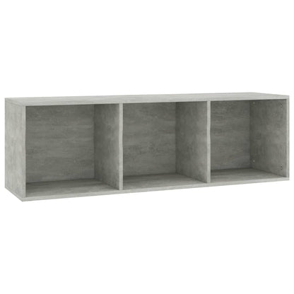 vidaXL Book Cabinet/TV Cabinet Concrete Grey 36x30x114 cm Engineered Wood