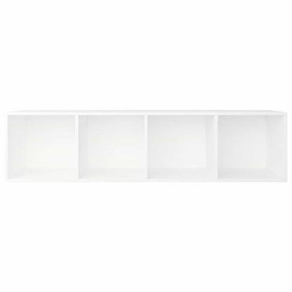 vidaXL Book Cabinet/TV Cabinet White 36x30x143 cm Engineered Wood