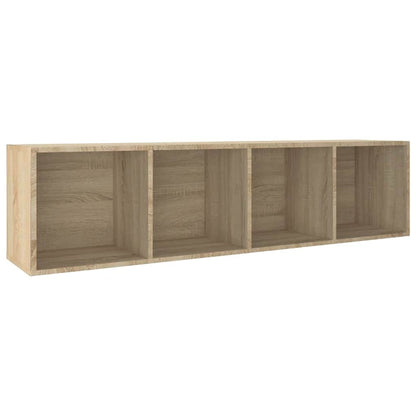 vidaXL Book Cabinet | Sonoma Oak | Engineered wood | Medium
