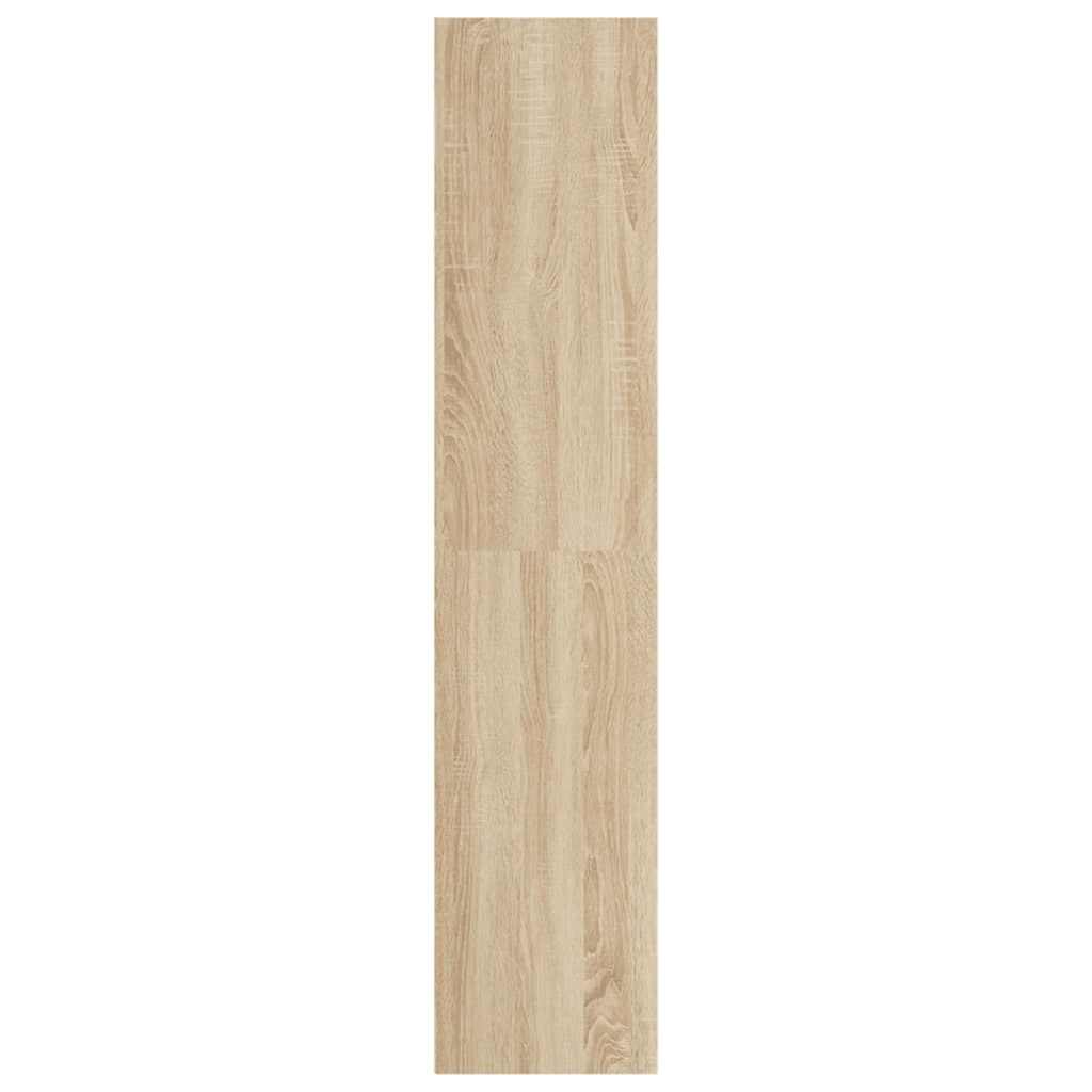 vidaXL Book Cabinet | Sonoma Oak | Engineered wood | Medium