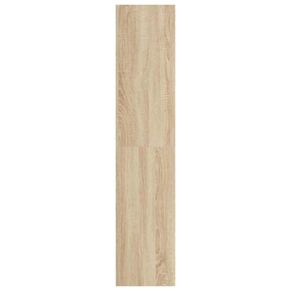 vidaXL Book Cabinet | Sonoma Oak | Engineered wood | Medium