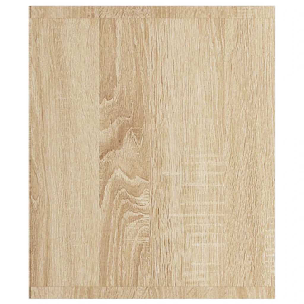 vidaXL Book Cabinet | Sonoma Oak | Engineered wood | Medium