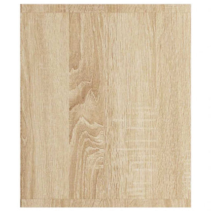 vidaXL Book Cabinet | Sonoma Oak | Engineered wood | Medium